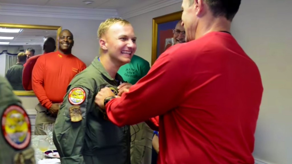 This teenager with cancer got his wish to be a Navy pilot for one day