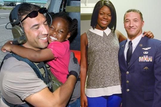 This girl invited the PJ who saved her during Katrina to a high school dance