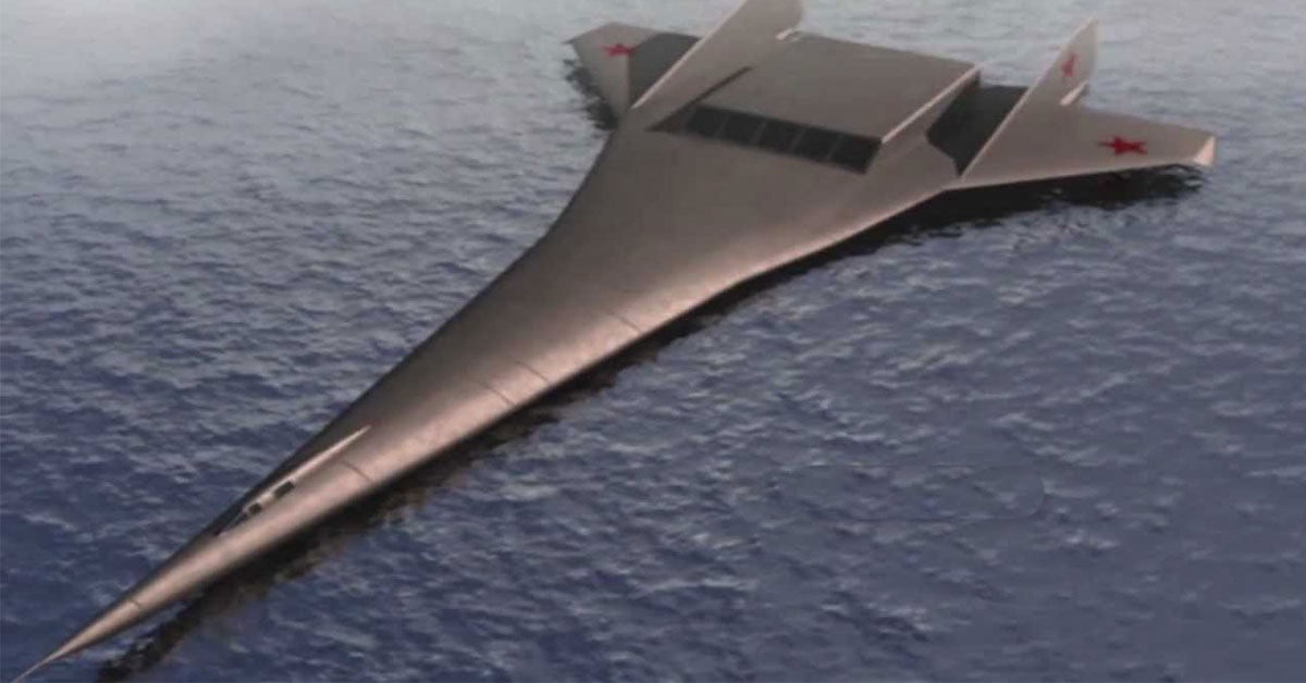 Russia had the crazy idea of building an aircraft that would refuel by submarine