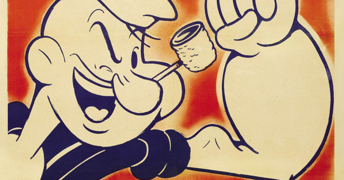 Popeye the Sailor was based on a real person – and this is what he looked like