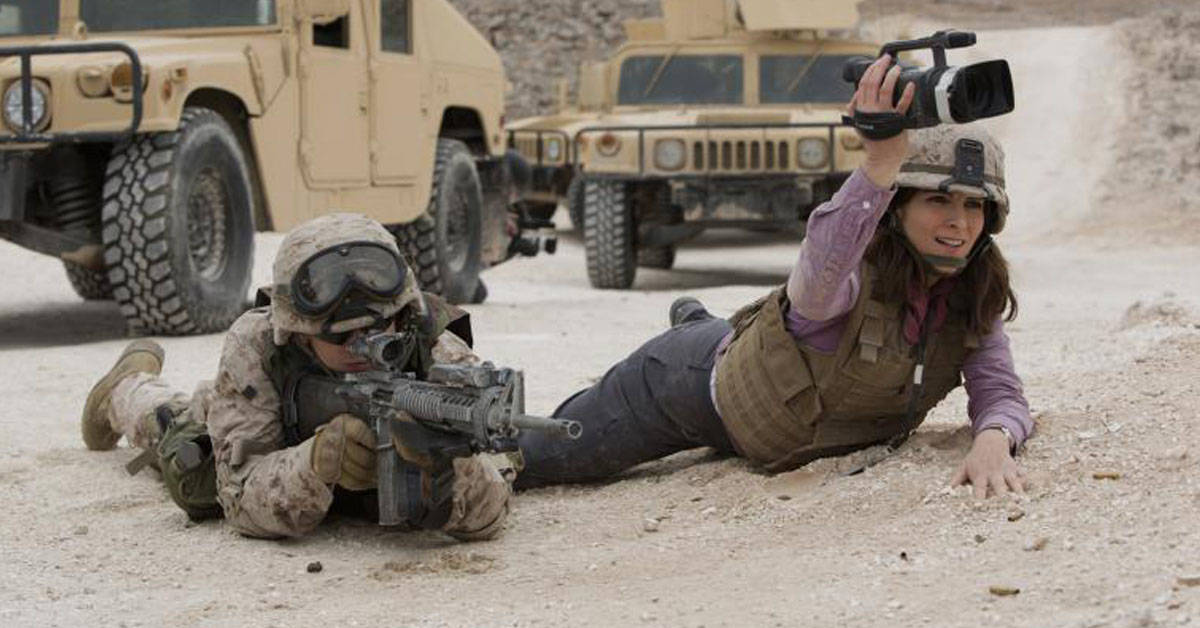 Go behind the scenes with the military side of “Whiskey Tango Foxtrot”