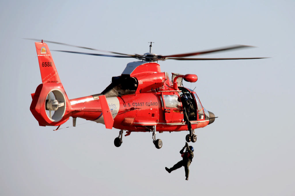 coast guard helicopter