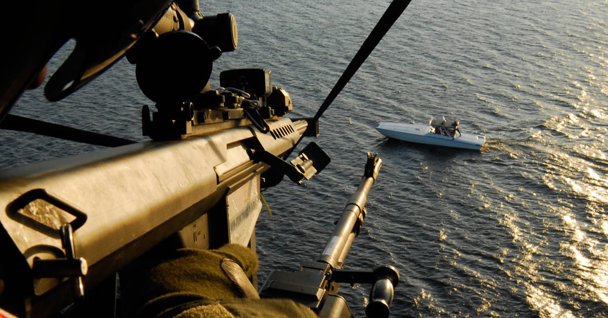 This is why Coast Guard snipers are the real deal