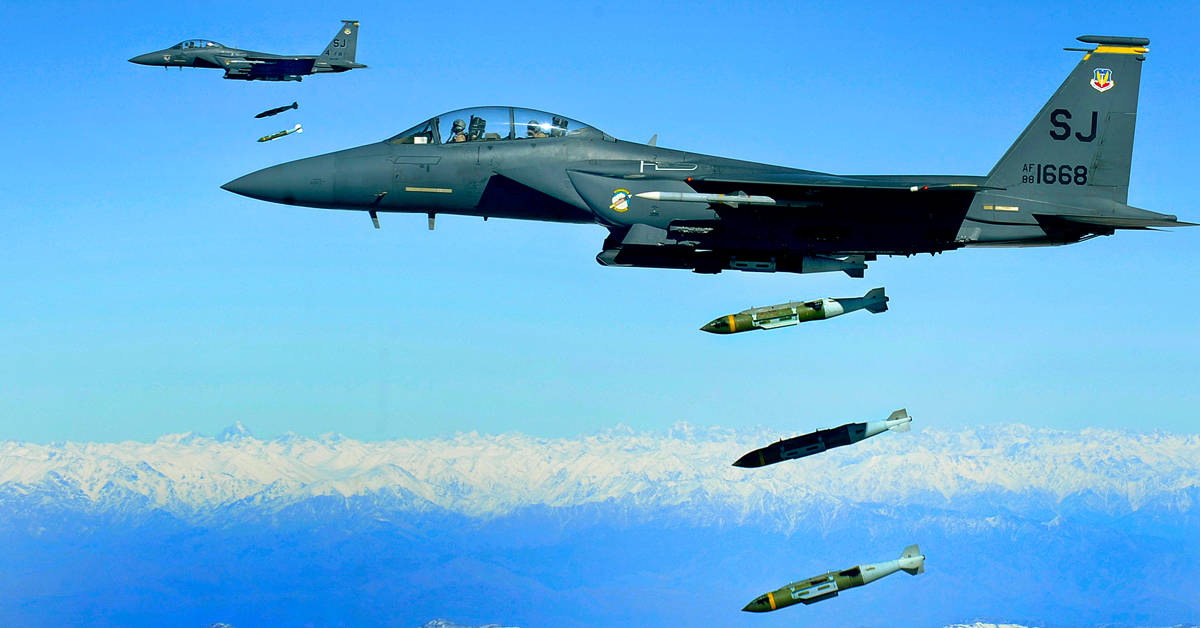 The Air Force is running out of bombs to drop on ISIS