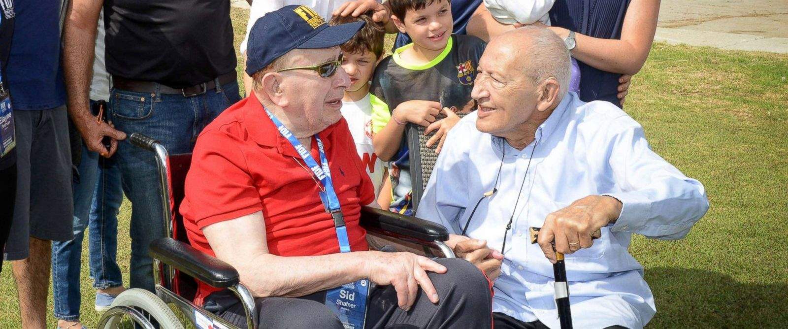 Holocaust survivor reunites with his US Army liberator
