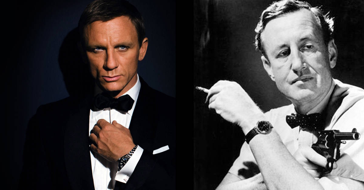 James Bond came from the author’s real-world experiences in WWII