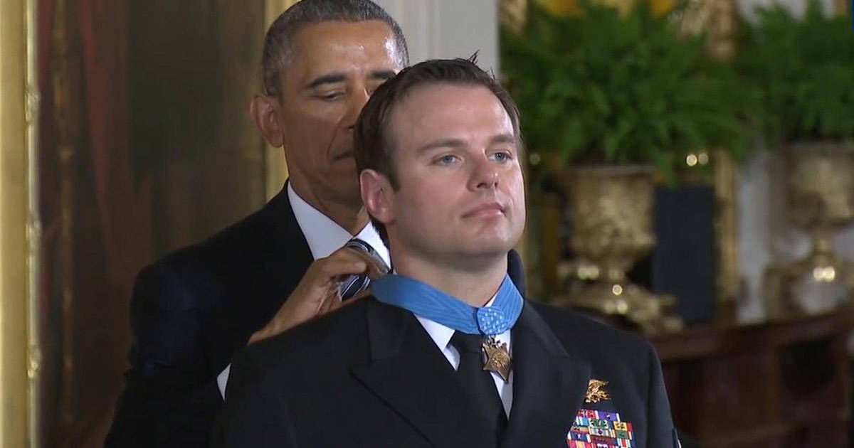 Watch this Navy SEAL talk about the night that earned him the Medal of Honor
