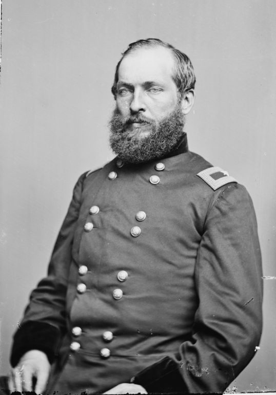 james garfield in uniform