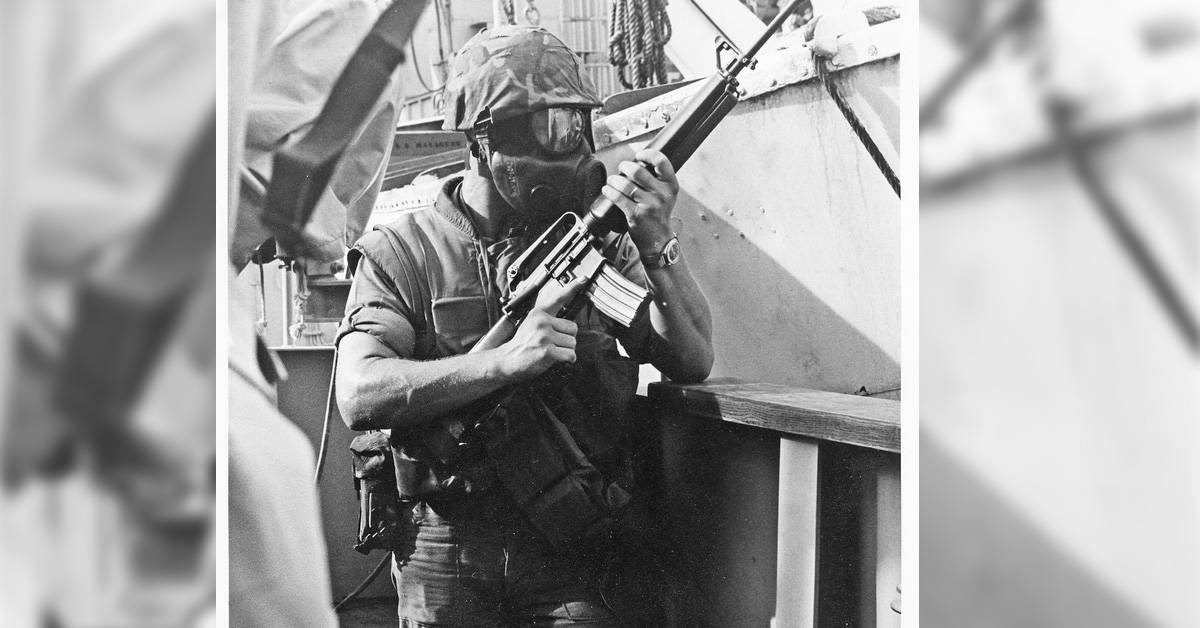 The ‘Gentle Giant’ of Vietnam was a Recon Marine known for underwater KA-BAR kills