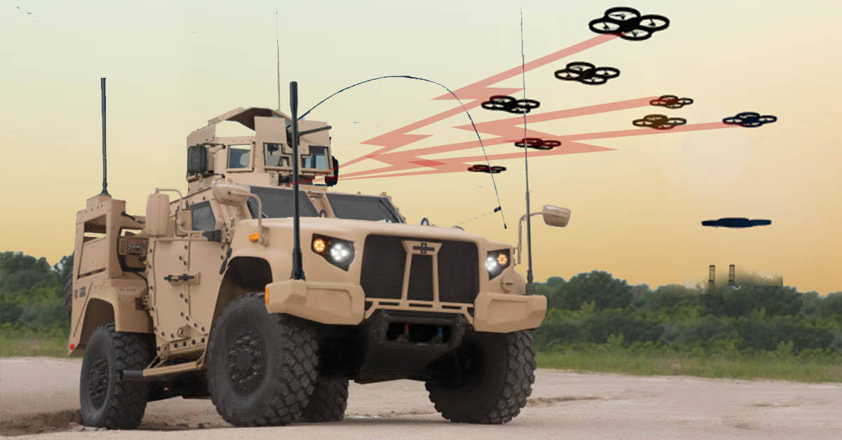 These drone swarms are wolfpacks for killing enemy UAS