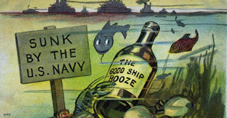 That time the Navy decided to ban alcohol on its ships