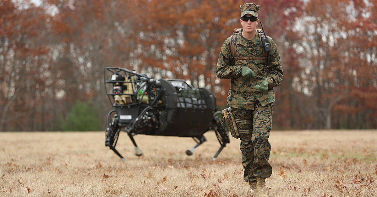 The Marine Corps wants an ‘R2D2’ robot for every squad