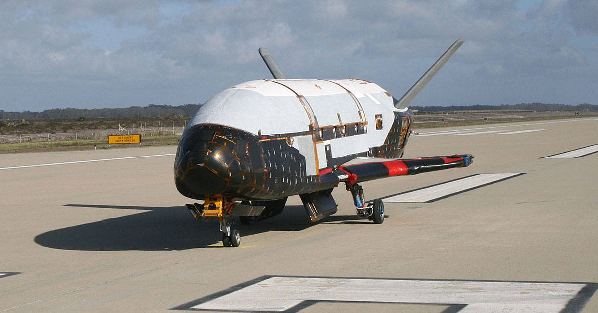 This space plane is still on its secret mission in orbit