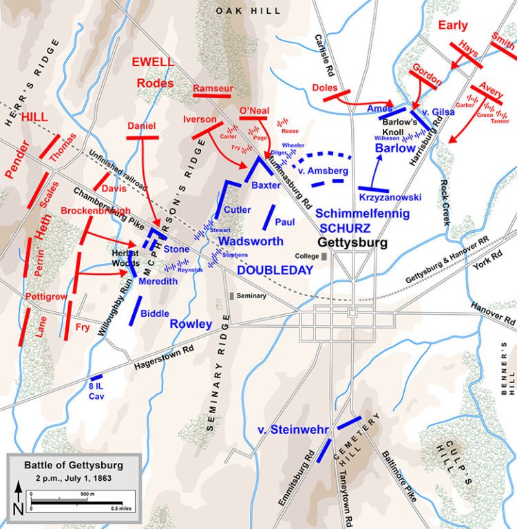 map of battle