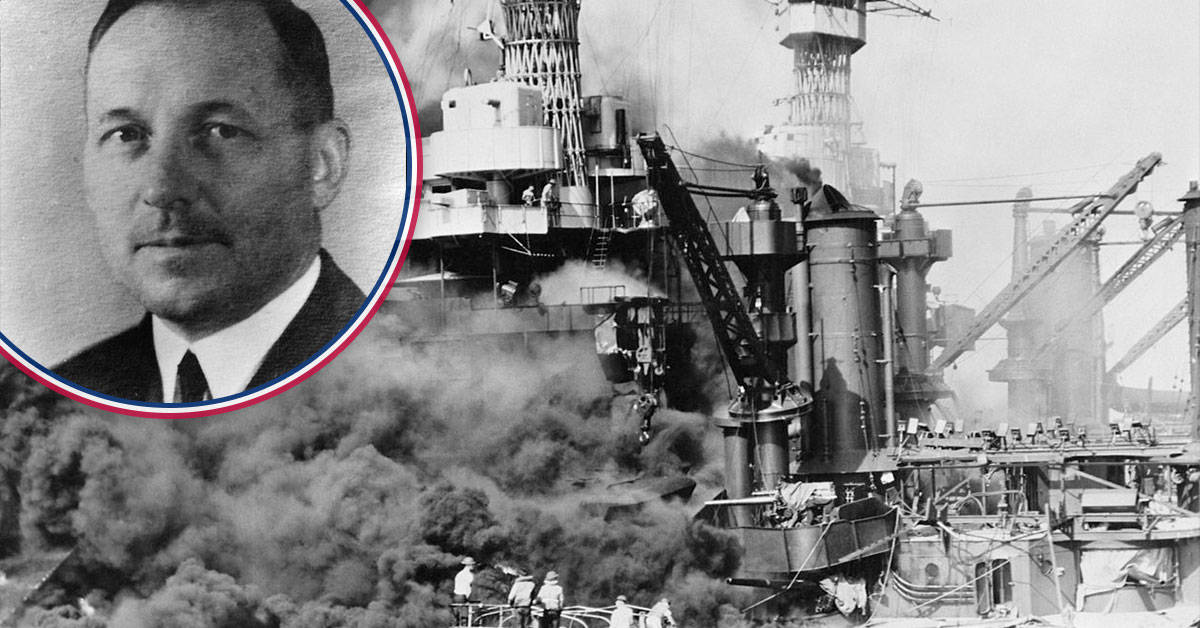This Pearl Harbor hero refused to abandon his ship