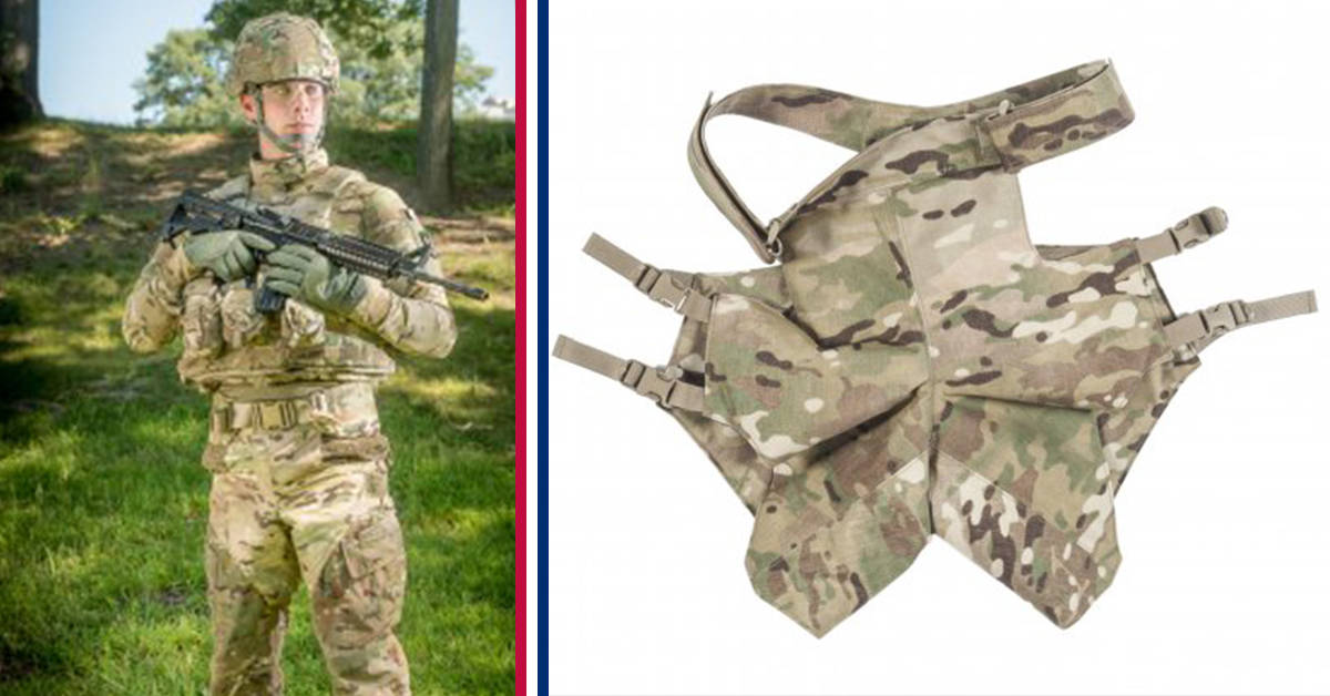 This is the Army’s new lightweight Soldier Protection System
