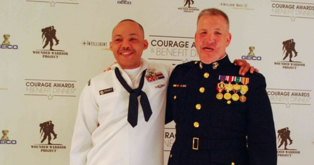 This Corpsman saved a Marine suffering from a sniper head shot
