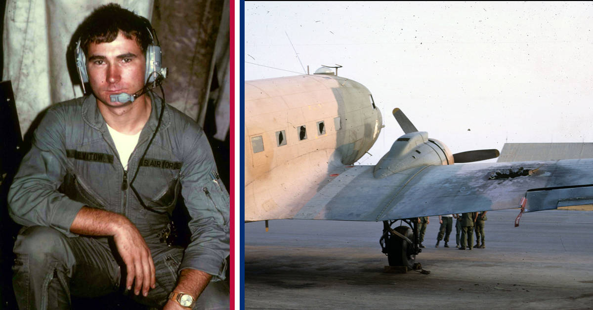 That time a WWII bomber pilot climbed onto the wing mid-flight to save his crew