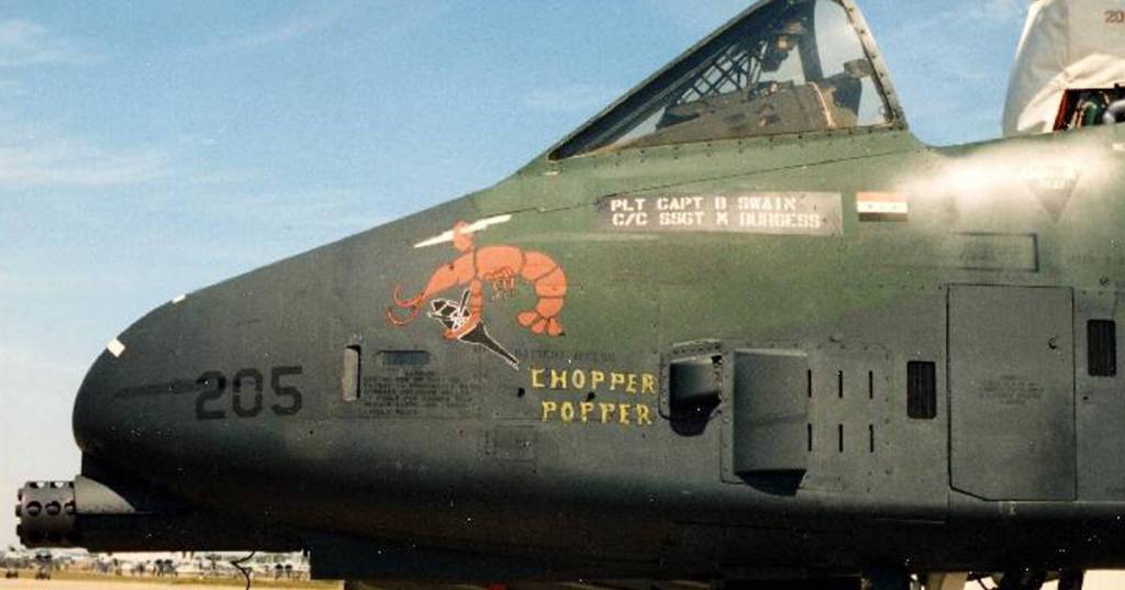 The ‘Chopper Popper’ scored the A-10’s first air-to-air kill against an Iraqi helicopter