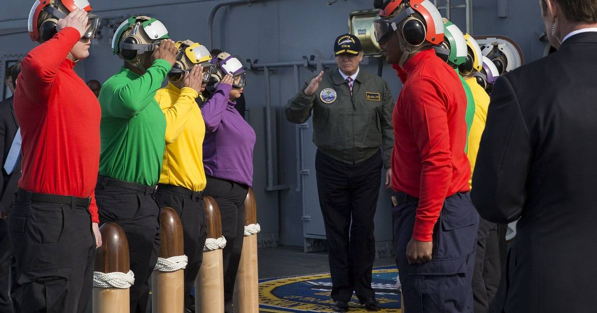 The 12 most important places on an aircraft carrier, top to bottom