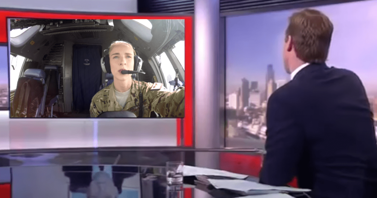 This Air Force crew just spoofed that viral BBC interview