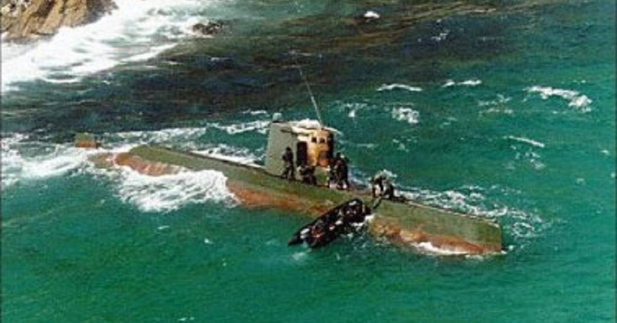The time a fishing boat helped capture a North Korean submarine