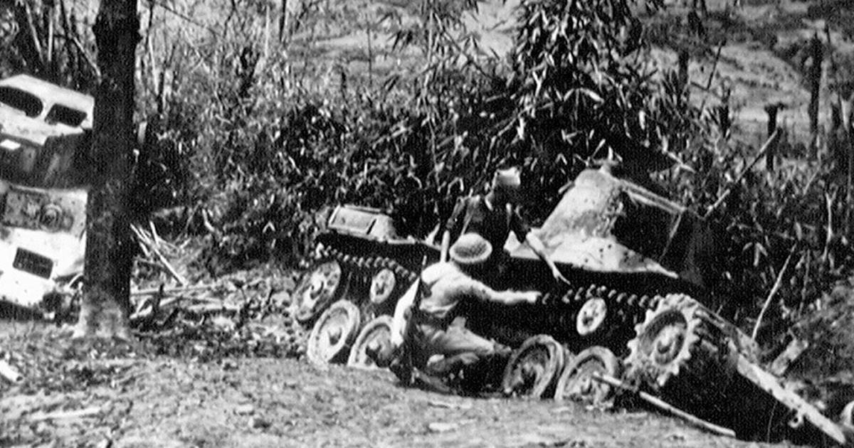 How GIs trained to take out Japanese tanks