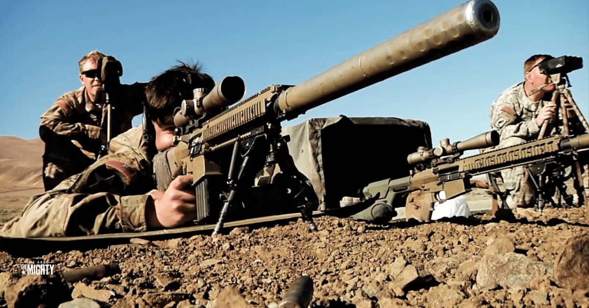 This Marine made history’s 5th longest sniper kill with a machine gun