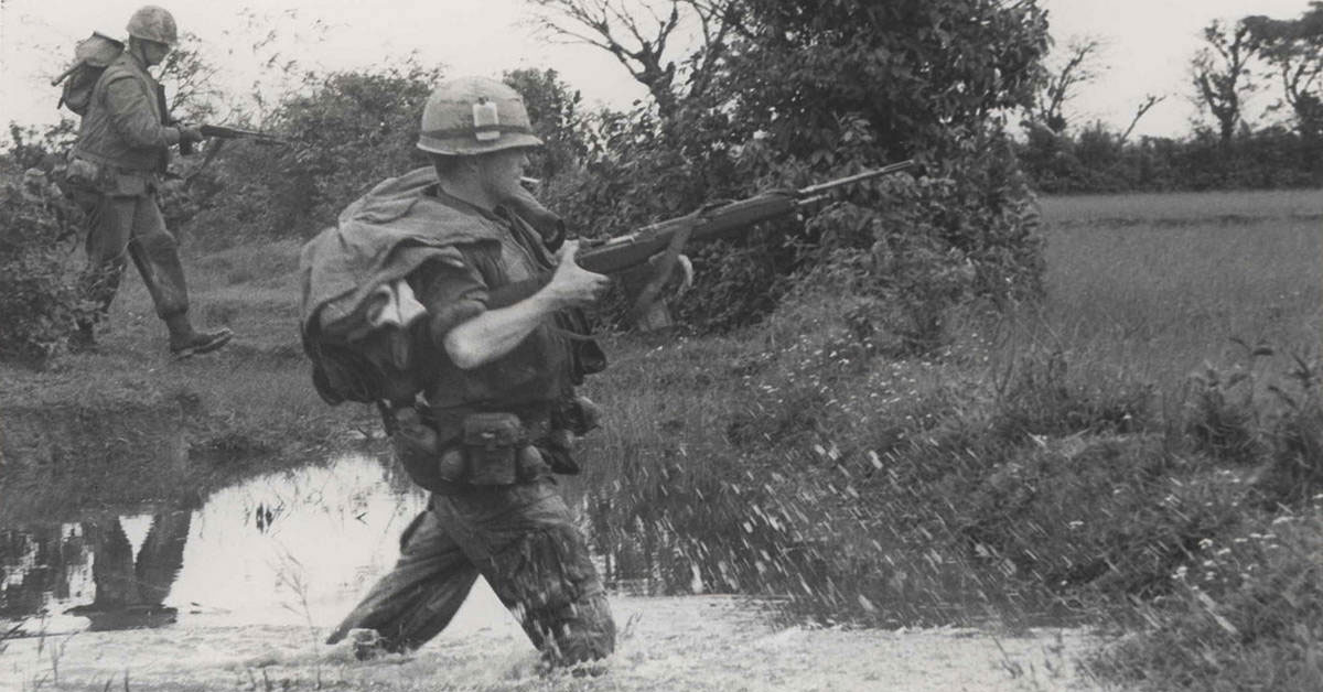 A motion picture student saved fellow soldiers by videoing action during Vietnam