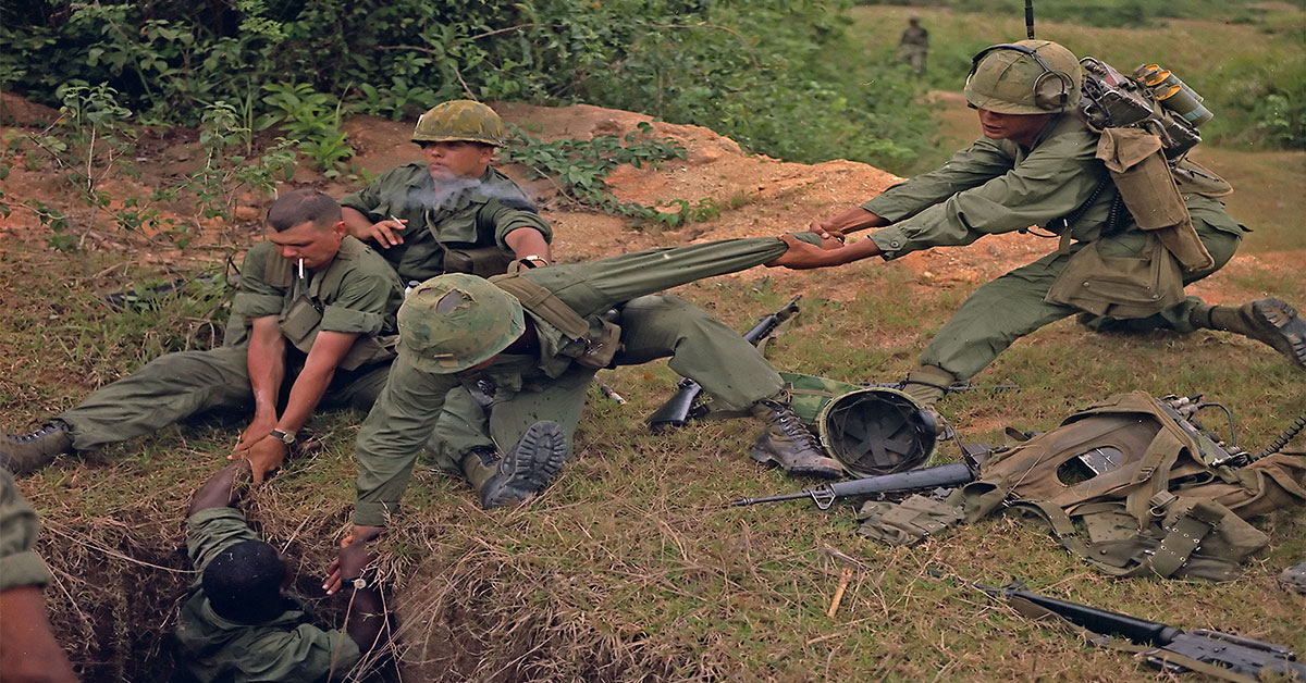 The phenomenon of North Vietnamese laughing soldiers