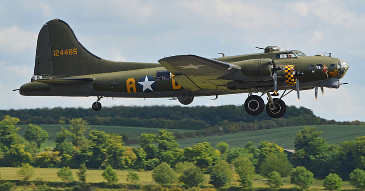 ‘The Swoose’ is the oldest intact B-17 Flying Fortress