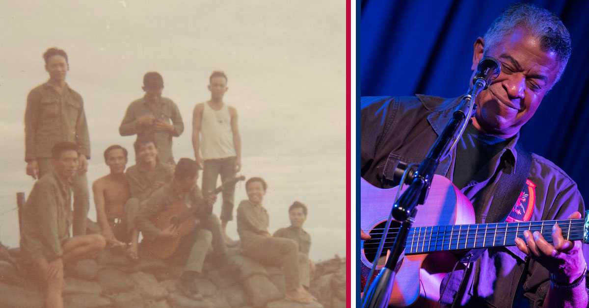 This Marine turned from scout sniper to singer songwriter