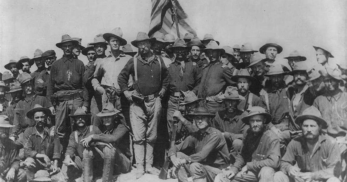Why Teddy Roosevelt’s Rough Riders carried this polka dot pattern