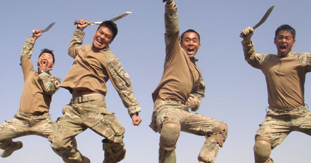 That day a lone Gurkha took out 30 Taliban using every weapon within reach