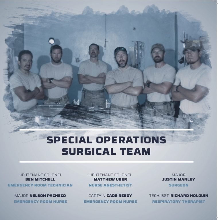 Cade Reedy These are the Air Force medics trained for special ops