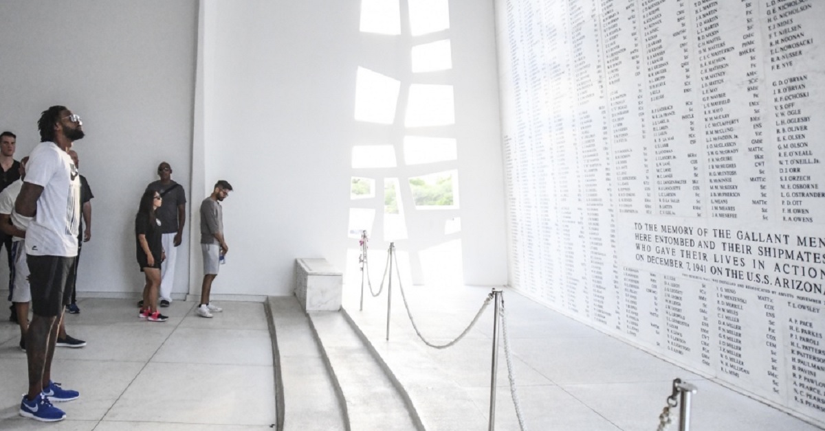 This is how the USS Arizona memorial made Elvis the King