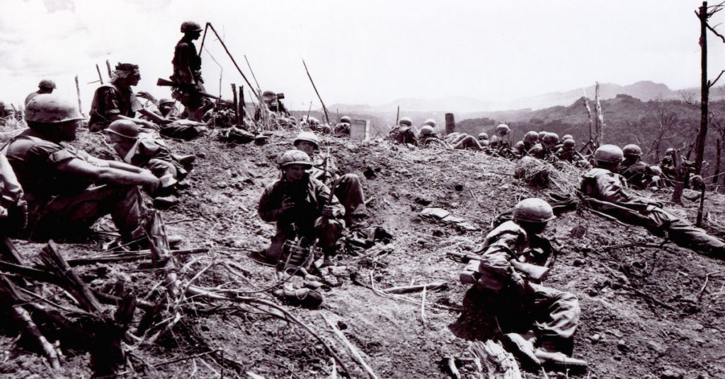troops at Hamburger Hill