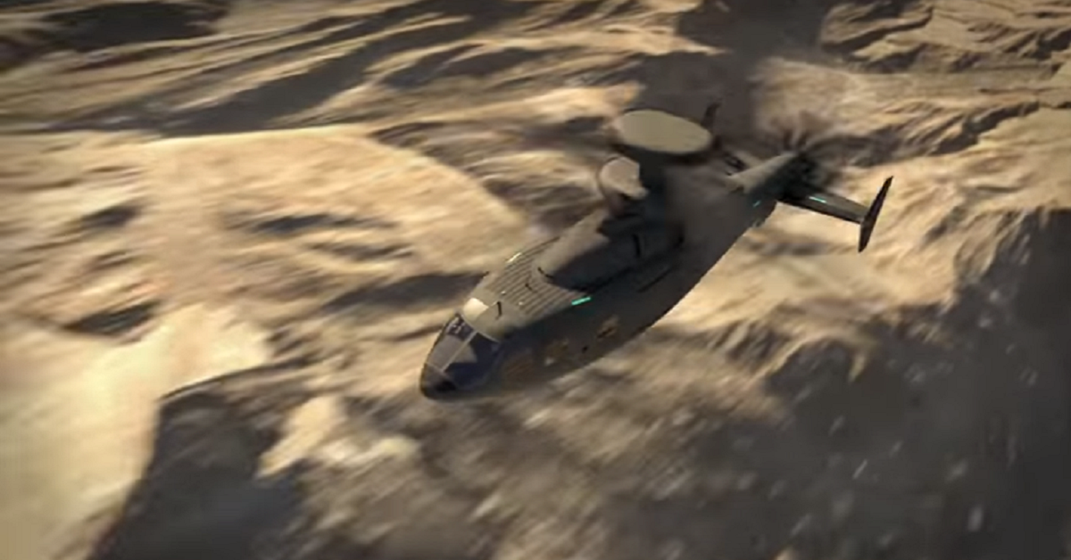 This little Flyer can deliver a squad of troops at 95 miles per hour