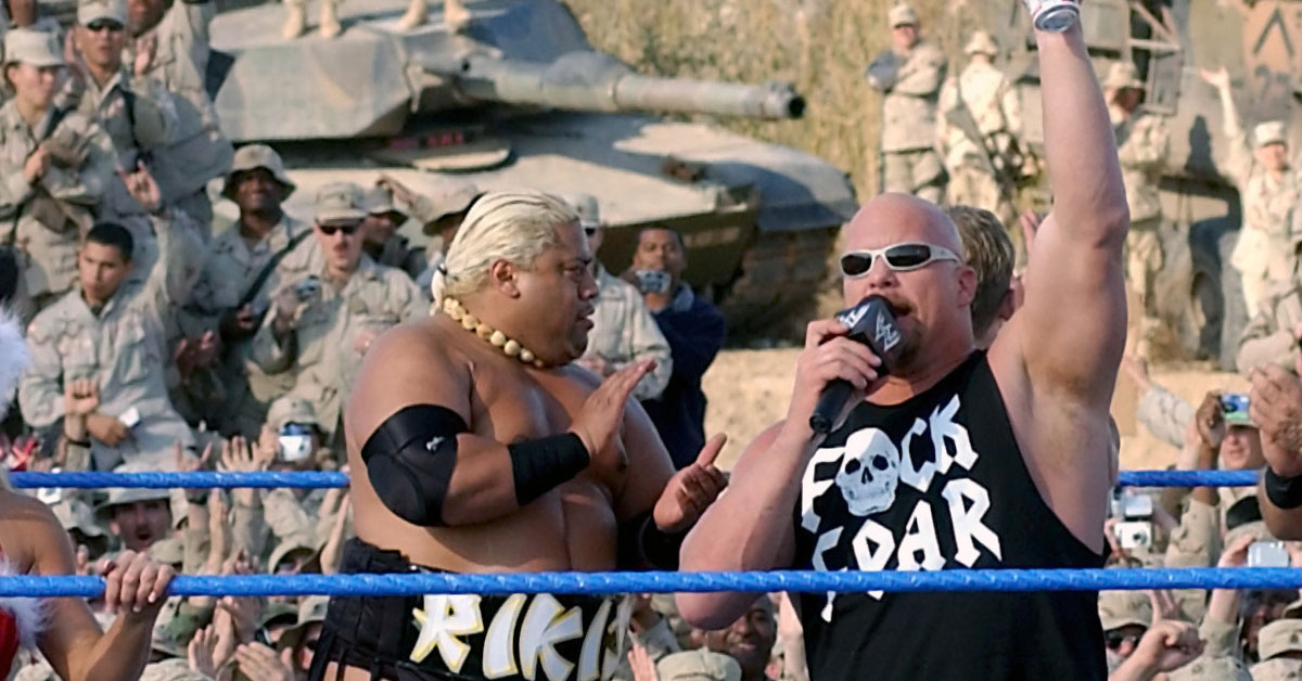 That time John Cena destroyed ‘Big Show’ while performing for the troops