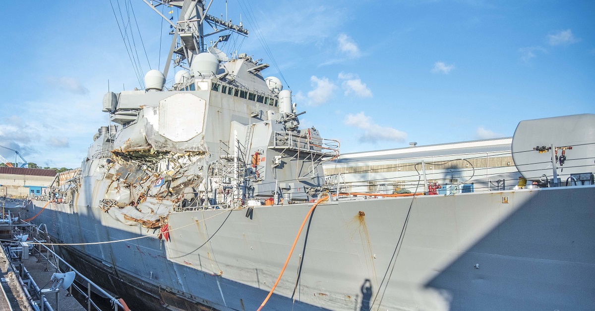 Navy chief says crew fatigue may have contributed to recent spate of ship collisions