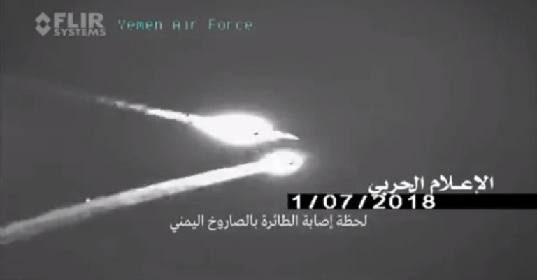Watch this video of an air strike against an F-15S in Yemen