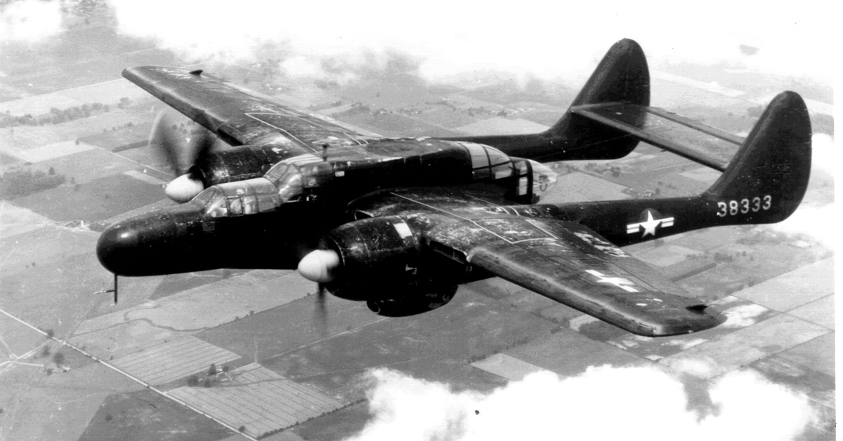 This bomber hunter was like a flying anti-aircraft battery