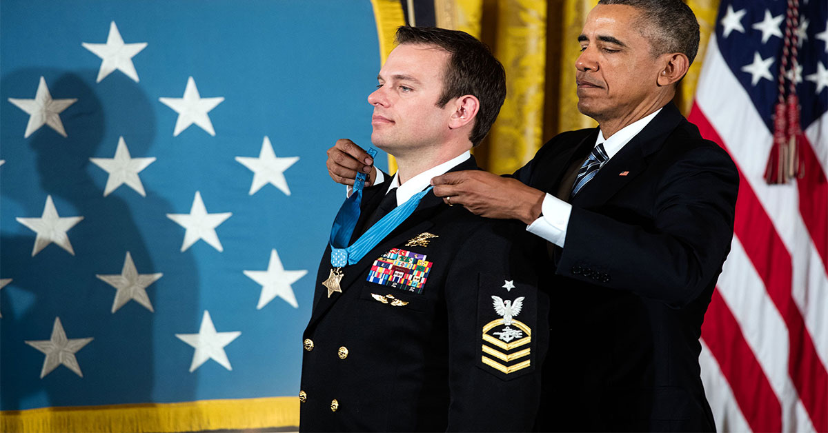 Watch this Navy SEAL talk about the night that earned him the Medal of Honor