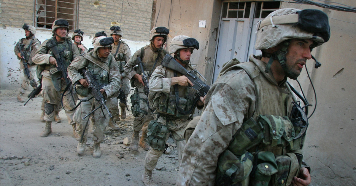 This Marine single-handedly cleared a rooftop in Fallujah