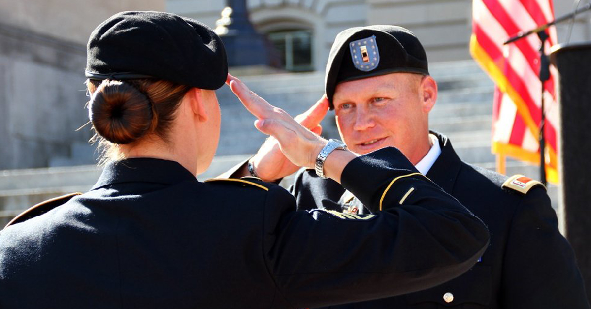 Should you enlist in the military or commission as an officer?