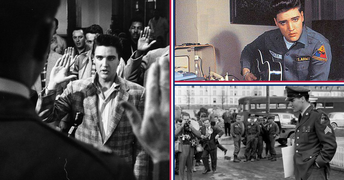 Hair today, gone tomorrow: When Elvis joined the Army