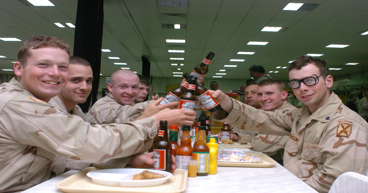This is the best working party in the Marine Corps