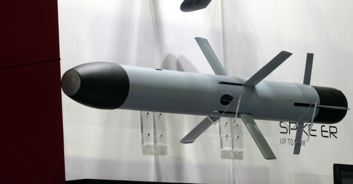 This is the missile the IDF uses to spike enemy tanks