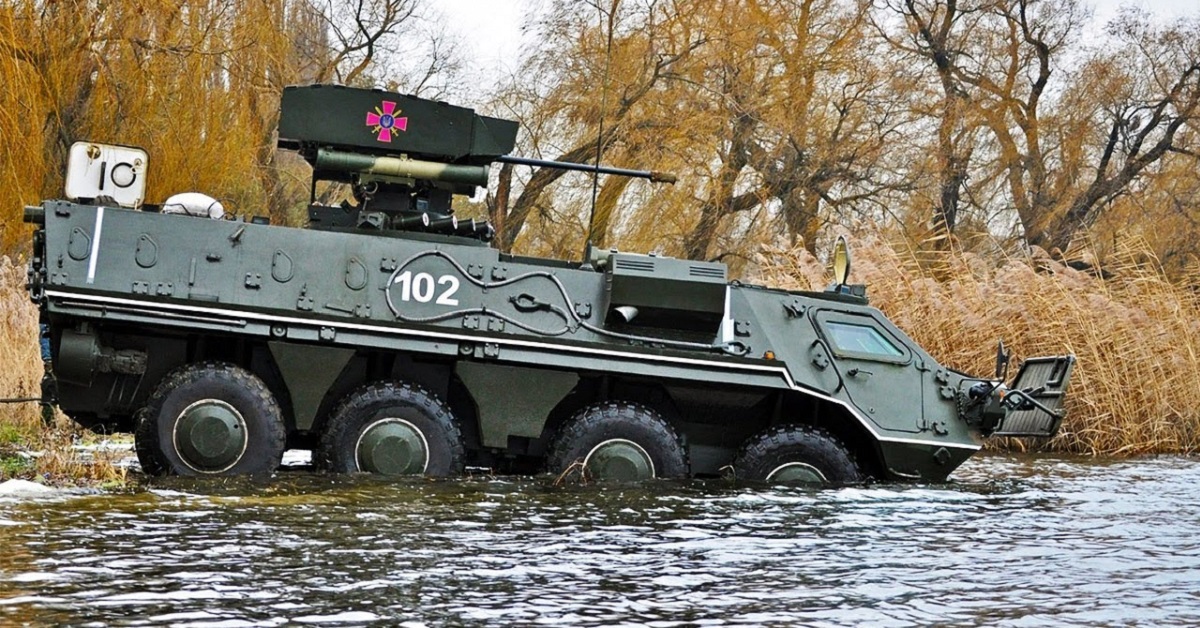 Ukraine put an automatic grenade launcher on a kayak
