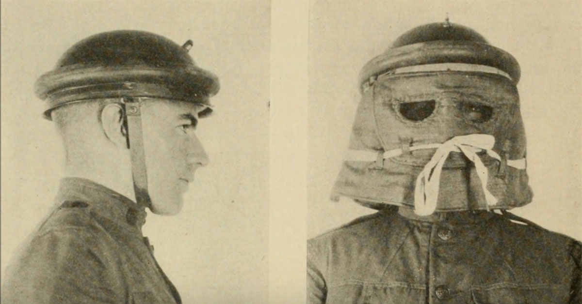 Is a French WWI helmet safer than a modern helmet?